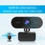 Wsdcam HD 1080P Cam Webcam Computer PC Web USB Camera with Microphone Rot CHK12N Carousel 5