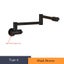 Brushed Gold Kitchen Faucet Wall Mount Bathroom Basin Faucet Cold Water W CHK12N Carousel 4