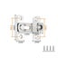 Door Lock 90 Degree Barn Bolt Cast Stainless Steel Hook Latch Window Cabi CHK12N Carousel 1