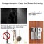 Door Lock 90 Degree Barn Bolt Cast Stainless Steel Hook Latch Window Cabi CHK12N Carousel 3