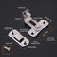 Door Lock 90 Degree Barn Bolt Cast Stainless Steel Hook Latch Window Cabi CHK12N Carousel 5