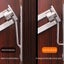 Door Lock 90 Degree Barn Bolt Cast Stainless Steel Hook Latch Window Cabi CHK12N Carousel 6