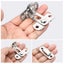 Door Lock 90 Degree Barn Bolt Cast Stainless Steel Hook Latch Window Cabi CHK12N Carousel 7