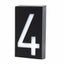 House Number Outdoor Address Sign Solar Led Light Outdoor Exterior House CHK12N Carousel 8