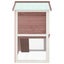 Outdoor Rabbit Hutch 3 Doors Wood Small Animal Cages & Hutches Carousel 4