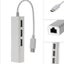 TYPE-C to RJ45 Lan Network Card 4 in 1 USB 2.0 Hub For Laptop Adapter Com CHK12N Carousel 5