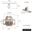 Furniture Door stoppers antique copper color Cupboard Cabinet Door roller CHK12N Carousel 5