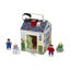 Melissa & Doug Take-Along Wooden Doorbell House Carousel 1