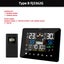 New Transparent Weather Station Glass Colour Screen Thermometer Hygromete CHK12N Carousel 3