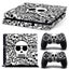 Skull design For PS4 sticker For ps4 skin sticker for ps4 vinyl sticker CHK12N Carousel 5
