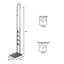 Metal Storage Bracket Stand for Dyson Handheld Cleaner, Cordless Stick Va CHK12N Carousel 7