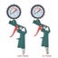 Tire Pressure Gauge For Car Motorcycle SUV Inflator Pumps Tire Repair Too CHK12N Carousel 3