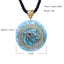 Orgonite Energy Pendant Orgone Amazonite Necklace Horus Eye All-Seeing Ey CHK12N Carousel 5