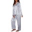 Women Pajama Sets Long Sleeve Top Trousers Silk Home Suit Spring Loose Co CHK12N Carousel 8
