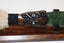 New Zealand Wood and Greenstone Taiaha with base Carousel 5
