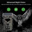 Solar Powered Trail Camera with Detailed Images IR Night Tracking Moving Targets Carousel 7