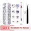 DIY Nail Rhinestones 3D Crystal Diamond Gem Stickers Glitter Shiny Charms CHK12N Carousel 5