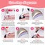 DIY Nail Rhinestones 3D Crystal Diamond Gem Stickers Glitter Shiny Charms CHK12N Carousel 10