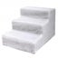 Climbing Pet Anti-slip 3 Steps Plush Cloth Stairs for Dog Cats Removable CHK12N Carousel 1