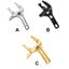 Bathroom Plumbing Wrench Short Handle Repairing Large Opening Spanner Bas CHK12N Carousel 3