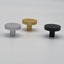 30mm Brushed Gold Modern Style Knob 30x20mm Carousel 4