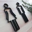 Acrylic Toilet Symbol Adhesive Backed Bathroom Toilet Door Sign for Hotel CHK12N Carousel 3