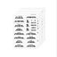 132pcs/6 Sheets Creative Transparent Waterproof Various Shapes Kitchen Ja CHK12N Carousel 6