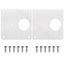 NAIERDI Stainless Steel Furniture Cabinet Door Hinge Repair Plate Drawer CHK12N Carousel 9