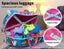 Bopeep Kids Ride On Suitcase Children Travel Luggage Carry Bag Trolley Cars Carousel 4
