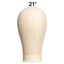 21/22/23 Inch Rainbow Color Canvas Block Mannequin Head Wig Stand Making CHK12N Carousel 4