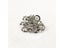 Plier Tool 100 Set Metal Sewing Buttons Hollow Solid Five-claw Buckle Metal Carousel 8
