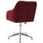 Swivel Office Chair Wine Red Fabric (283477) Xinpot Carousel 4