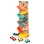 Wooden Bear Race Glider - Wooden Race Tracker - Multi-layer Car Tracks Carousel 4