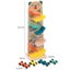 Wooden Bear Race Glider - Wooden Race Tracker - Multi-layer Car Tracks Carousel 5