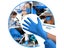 Disposable Nitrile Gloves Medium 100Pcs x2 Carousel 4