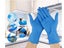 Disposable Nitrile Gloves Medium 100Pcs x2 Carousel 5