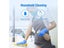 Disposable Nitrile Gloves Medium 100Pcs x2 Carousel 6