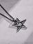 Men's Stainless Steel Pentagram Pendant Necklace Carousel 1