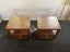 FREE SHIPPING ! Brand New Pair Of Solid Oak Bedside Table Carousel 3