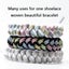 1Pair Reflective Rainbow White Black Elastic Sneakers Round Shoe Laces 100/12... Carousel 7