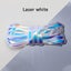 1Pair Reflective Rainbow White Black Elastic Sneakers Round Shoe Laces 100/12... Carousel 1