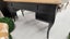 Amora Provincial 5 Drawer Desk W135 - Black *Floor Model ** 55%Off ** Carousel 17