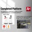 7.3m scaffolding tower including handrail and feet (Trapdoor) Carousel 4