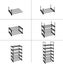 6-Tier Shoe Rack Carousel 3