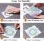 NEW 30 Pcs Disposable Shower Drain Hair Catcher Bathroom Mesh Stickers Carousel 5