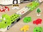 Foldable Dinosaur Truck Car Toys Set with Ejection Race Track - Green Carousel 3