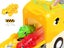 Foldable Dinosaur Truck Car Toys Set with Ejection Race Track - Yellow Carousel 4