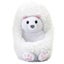 Curlimals Interactive Plush Toy - Arctic Glow Perry Polar Bear Carousel 3