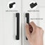 10 Pieces Cabinet Handles Black With Screw For Kitchen Cupboard Wardrobe Carousel 3