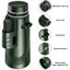 Portable Zoom HD 5000M Telescope Folding Long Distance Mini Powerful Carousel 6